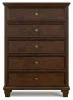 Ashley Furniture B685-46 Danabrin - Five Drawer Chest - Brown