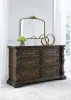 Ashley Furniture B947-31 Maylee - Dresser - Dark Brown