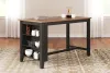 Ashley Furniture D396-13 Gesthaven - Rectangular Dining Room Counter Table - Natural / Brown