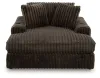 Ashley Furniture 9810415 Ashley Furniture 9810415 Midnight-Madness - Oversized Chaise - Chocolate