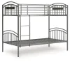 Ashley Furniture PCB400-59 Lanceburg - Twin/Twin Bunk Bed With Ladder - Gray