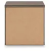 Ashley Furniture PCB1108-92 Kendanport - Two Drawer Night Stand - Brown / White