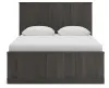 Ashley Furniture PCB3167B4 Shaehartin - Queen Panel Platform Bed - Dark Brown