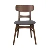 Liberty Furniture 198-C9101S-GY Space Savers - Panel Back Side Chair - Walnut