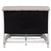Liberty Furniture 244-BR21HU Magnolia Manor - Queen Upholstered Sleigh Headboard - Antique White