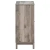 CoasterEveryday 183600 Cheyenne - 2 Door Home Bar Wine Cabinet - Weathered Acacia