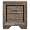 CoasterEveryday 204190KW-S5 Kauffman - California King 5 Piece Bedroom Set - Washed Taupe