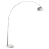 CoasterEveryday 901199 Krester - Dome Shade Metal Arc Floor Lamp - Chrome
