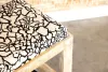 CoasterEveryday 914138 Aiden - Fabric Upholstered Accent Bench - Distressed White