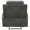 Coaster Fine Furniture 603193 Raelynn - Upholstered Track Arm Recliner - Gray