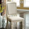 Furniture of America CM3600T Holcroft - Dining Table - Antique White / Ivory