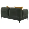 Coaster Fine Furniture 509132 Jade - Chenille Upholstered Modern Track Arm Loveseat - Green