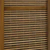 Coaster Fine Furniture 961638 Browning - 4-Panel Bamboo Room Divider Folding Screen - Walnut