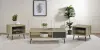 Coaster Fine Furniture 701038-S3 Welsh - 3 Piece Coffee And End Table Set - Distressed Pine