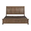 Liberty Furniture 104-BR-QSB Liberty Furniture 104-BR-QSB Twin Lakes - Queen Storage Bed - Chestnut