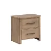 New Classic B2123-040 Anika - 2 Drawer Nightstand - Natural / Brown