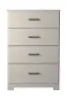 Ashley Furniture B2588-44 Stelsie - Four Drawer Chest - White