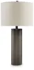 Ashley Furniture L430824 Dingerly - Glass Table Lamp - Brown