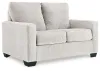 Ashley Furniture 53603/37/25 Ashley Furniture 53603/37/25 Rannis - 2 Pc. - Twin Sofa Sleeper, Rocker Recliner - Snow