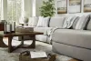 Ashley Furniture 58103S11 Ashley Furniture 58103S11 Avaliyah - 4-Piece Double Chaise Sectional - Ash