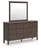 Ashley Furniture PCB2614B1 Ashley Furniture PCB2614B1 Pamytta - Dresser And Mirror - Brown