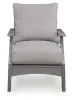 Ashley Furniture PCP803-820 Cove Beach - Lounge Chair With Cushion (Set of 2) - Gray