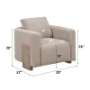 ACME AC03723 Tryne - Accent Chair - Latte