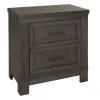 Liberty Furniture 759-BR61 Thornwood Hills - Nightstand - Rock Beaten Brown