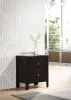 CoasterEveryday 202092 Carlton - 2-Drawer Nightstand - Cappuccino