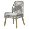 CoasterElevations 110033 Nakia - Woven Rope Dining Side Chairs (Set of 2) - Gray