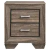 CoasterEveryday 204191Q-S4 Kauffman - 4 Piece Queen Bedroom Set - Washed Taupe