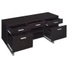 CoasterEveryday 801522 Lawtey - 5-Drawer Home Office Storage Credenza - Cappuccino