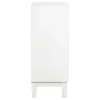 CoasterElevations 953401 Gambon - 2 Door Wood Honeycomb Pattern Accent Cabinet - White