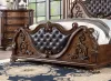 Furniture of America CM7478CH-Q-BED Esparanza - Queen Bed - Brown Cherry