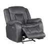 New Classic U2505-13P1-DGY New Classic U2505-13P1-DGY Morello - Glider Recliner With Power Footrest - Gray