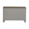 Liberty Furniture 237G-CB4490 River Place - Curio Base - Riverstone Gray & Tobacco