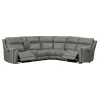 Liberty Furniture 7021LG-UPH-6PCSEC Camden - 6 Piece Sectional - Aline Light Gray
