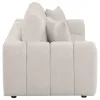 Coaster Fine Furniture 504955 Burnett - Chenille Upholstered Wide Arm Sofa - Ivory