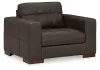Ashley Furniture 5650623 Luigi - Chair And A Half - Thunder