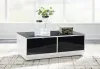 Ashley Furniture T756-1 Gardoni - Rectangular Cocktail Table - White / Black