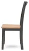 Ashley Furniture D396-01 Gesthaven - Dining Room Side Chair (Set of 2) - Natural / Brown