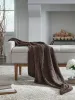 Ashley Furniture A1001098 Ashley Furniture A1001098 Anawood - Throw (Set of 3) - Brown