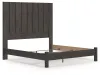 Ashley Furniture PCB3370B8 Fraluna - King Panel Bed - Charcoal