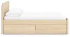 Ashley Furniture EB9632B12 Ashley Furniture EB9632B12 Onita - Queen Panel Platform Bed With 1 Side Storage - Natural