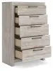 Ashley Furniture PCB1120-46 Ashley Furniture PCB1120-46 Broachmyn - Five Drawer Chest - Gray