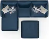 Jackson Furniture Industries 2223/73/75/28-68 Jackson Furniture Industries 2223/73/75/28-68 Jetson - 2 Piece Sofa / LSF Chaise With Comfort Coil Seat Cushions, 4 Included Accent Pillows & Cocktail Ottoman - Nile