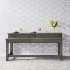 Liberty Furniture 406-OT7837 Modern Farmhouse - Console Bar Table - Dark Gray