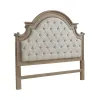 Liberty Furniture 244N-BR15HU Liberty Furniture 244N-BR15HU Magnolia Manor - King Upholstered Panel Headboard - Weathered Bisque
