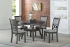New Classic S1701-BS-GRY New Classic S1701-BS-GRY Gia - Swivel Barstool - Gray