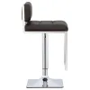CoasterEssence 100194 Alameda - Adjustable Bar Stool - Chrome And Black